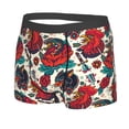 thumbnail image 5 of Goofa Chicken Printed Men's Boxer Briefs Underwear, Moisture-Wicking Underwear, Trunk,Soft and Breathable Cotton Underwear-Medium, 5 of 9