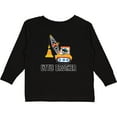 thumbnail image 3 of Inktastic Little Brother Construction Truck Boys Boys Long Sleeve Toddler T-Shirt, 3 of 5