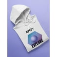 thumbnail image 3 of NASA Nasa Purple Explore Badge Hoodie Women -NASA Designs, Female x-Large, 3 of 4