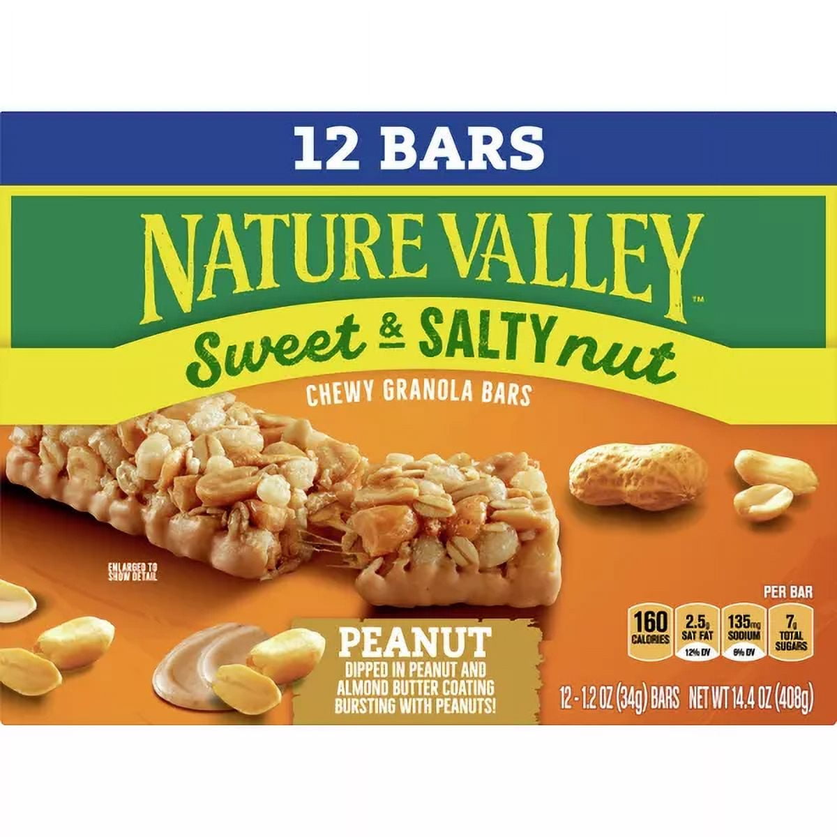 Nature Valley Sweet & Salty Nut Peanut Granola Bars - 1.2oz 12ct