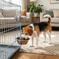 thumbnail image 4 of Hanging Dog Crate Bowls 3 Pack, Stainless Steel No Spill Pet Feeder with Adjustable Clip, Anti-Tip Food and Water Dish for Cats and Dogs, 4 of 7