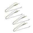 thumbnail image 4 of Fishing Rigs Tackle Lure Swivel, Easy Use Sturdy Reliability Practical Fishing Leader Lines  for Carp Fishing 3 Piece Sub Line,RUBBER CLIP Combination,LEADCLIP Combination, 4 of 7