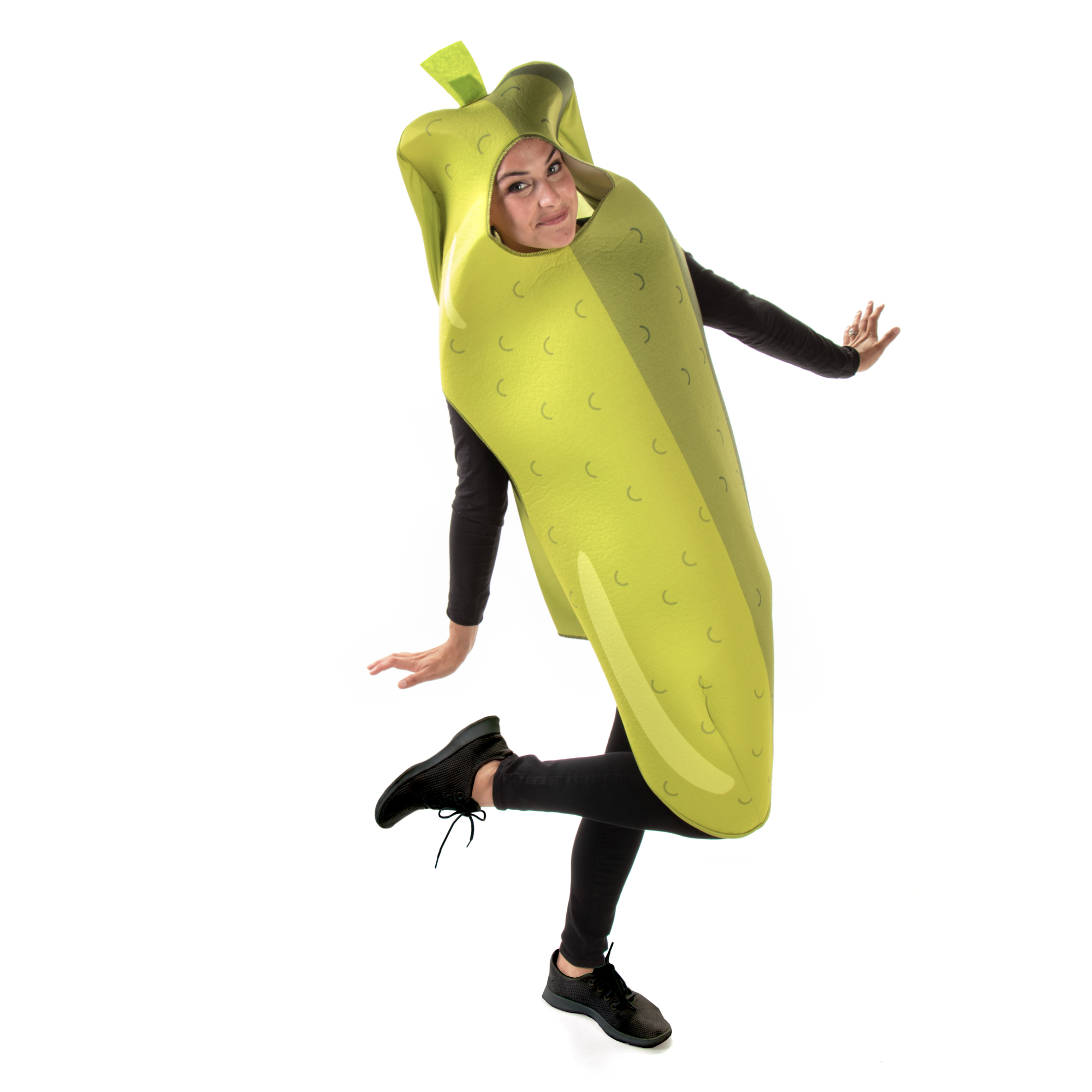 Pregnancy Craving Couples Costume - Funny Ice Cream Pickle Food Halloween Outfit - image 3 of 5