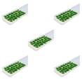 thumbnail image 2 of ZheElen 25x Simulation Cluster Green Grass for Train Scenery Decor Accessory Model Landscape Green 6mm 5Set, 2 of 6