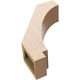 thumbnail image 6 of Ekena Millwork 5"W x 14"D x 18"H Imperial Rough Cedar Woodgrain TimberThane Knee Brace, Primed, 6 of 6