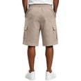 thumbnail image 4 of Cargo Shorts for Men Outdoor Work Athletic Walking Shorts Summer Hiking Fit Casual Shorts with Multi Pockets Khaki 5XL, 4 of 7