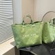 thumbnail image 3 of Tote Handbag Travel Tohoulse Bag Women Paper para Mujer () Verde, 3 of 9
