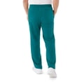 thumbnail image 5 of ave. Unisex Clinton Straight Leg Six Pocket Cargo Scrub Pant in Teal Blue, L, 5 of 6