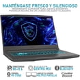 thumbnail image 3 of Laptop Gamer MSI Thin A15 NVIDIA GeForce RTX 4060 Intel Core i5 13420H 32GB RAM 1.4TB 15.6" Windows 11 Home Teclado en Ingles gris, 3 of 5