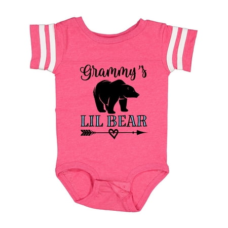 

Inktastic Grammy Lil Bear Grandson Gift Baby Boy Bodysuit
