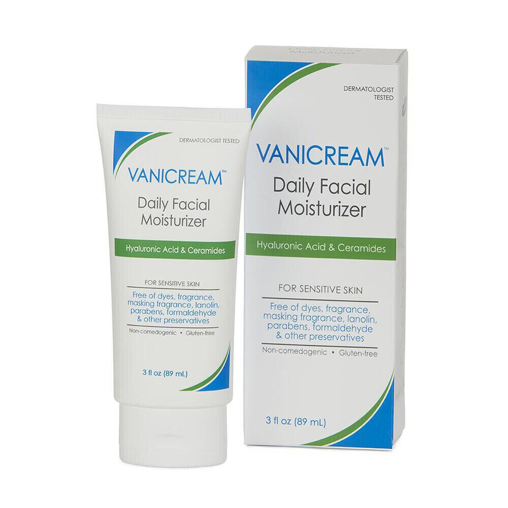 Vanicream Daily Facial Moisturizer For Sensitive Skin, 3 oz