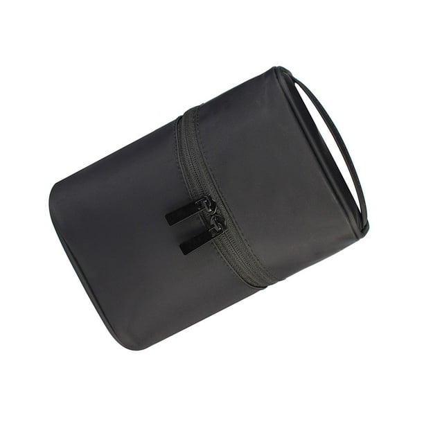 Moyic Bolsa de almacenamiento Ins Bolsas redondas Paquete sólido de gran capacidad de Cepillo de Crema limpiadora para de Almacenamiento y organización del hogar negro rojo Moyic HA078152-04