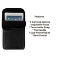 thumbnail image 4 of Maggie 10inch Crossbody Messenger Bag with Removable Straps, Cushioned Secure Bag with Pockets for Chargers, Cables, Tablet, Notepad, Mobile, 4 of 6