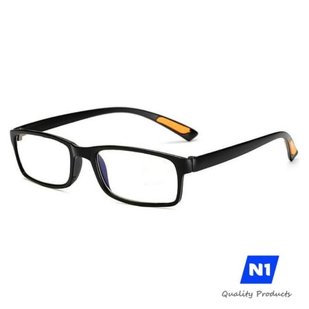 N1 Fashion Anti-Reflection Reading Glasses, Unisex Retro style, High Quality, Flexible Brake Free frame Slim Modern Design - New