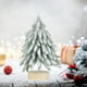 thumbnail image 4 of Mini árbol de Navidad de pino blanco con base de madera de 19-29 cm | Decoración navideña de mesa | Pequeño árbol de Navidad artificial para escritorio, repisa, centro de mesa, decoración de, 4 of 6