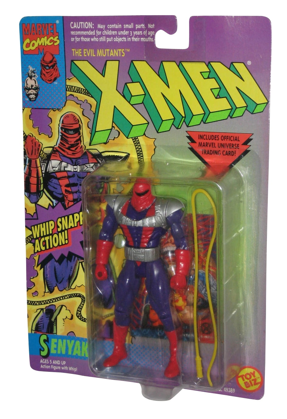 Marvel Comics XMen Senyaka (1994) Toy Biz Action Figure