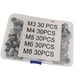 thumbnail image 5 of Kit surtido de 150 tuercas remachables M3, M4, M5, M6 y M8 de cabeza plana profesional premium para equipos mecánicos y otros., 5 of 9