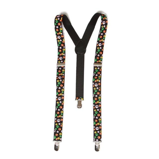 Baby Peace Signs 3 Clip Stretchable Suspenders 2 pack