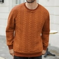 thumbnail image 1 of pstuiky manga larga de hombre, Blusa/camiseta informal y moderna de color liso con cuello redondo y manga larga para hombre Tops de talla grande para hombre l, 1 of 9
