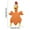 Orange, variant on Oioii Screaming Chicken Decompression Pet Toy, Vent Squeeze Chicken with Sound, Interactive Vocal Toy for Dogs To Relieve Boredom, Soft Durable Material for Chewing and Playing,Yellow
