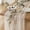Light Beige, variant on SXFVHN 120-inch fall table runner features a rustic tulle tablecloth, perfect for Thanksgiving and wedding decorations; it's also suitable for baby showers, gatherings with friends.