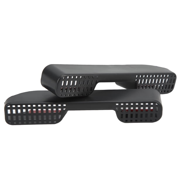 BOROCO, 2 uds, cubierta de ventilación de aire para asiento trasero, cubierta de aire acondicionado para asiento trasero, ABS, negro, resistente al desgaste, reemplazo resistente al calor para 11th 2