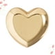 thumbnail image 2 of Plato de joyería en forma de corazón Bandeja de almacenamiento de acero inoxidable Bandejas organizadoras de joyas Regalo de San Valentín para mujeres damas (dorado), 2 of 5