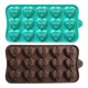 thumbnail image 1 of Molde de silicona con forma de corazón de diamante 3D, 15 rejillas, bandeja de silicona para hornear pasteles, mousse de chocolate y postres., 1 of 8