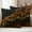 Brown, variant on Red Marble Outdoor Waterproof Pillow Covers, Gold Abstract Vintage Modern Ombre Art Decorative Rectangle Throw Pillowcase Sofa Cushion Sham for Patio/Couch/Chair, 20"x12" 2 Pack