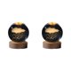 thumbnail image 3 of Lámpara LED de madera y resina Inteprter Bola romántica Luz nocturna Oficina Type6 NO6, 3 of 6