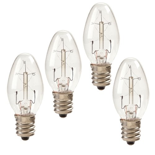 Darice 7W E12 Metal Halide Light Bulb (Set of 4)