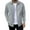 Gray, variant on Xzbqbs Mens Track Jacket Casual Waffle Full Zip Slim Sport Coat Lightweight Collared Workout Running Sweat Jacket with Zipper Pocket