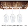 thumbnail image 4 of Colgando Copa de Vino Rack Estante Del Sostenedor para Cocina Salón Soporte Exhibición, 4 of 8