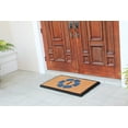 thumbnail image 3 of First Impression Thick Handwoven Floella Monogrammed Large Double Door Entry Doormat (24" x 39"), 3 of 4