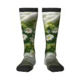 thumbnail image 1 of Balery Nature Hand Daisies Art Calcetines novedosos Calcetines deportivos Calcetines hasta la rodilla Calcetines de algodón Calcetines originales y geniales, 1 of 6