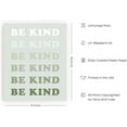 thumbnail image 2 of HAUS AND HUES Positive Quotes Wall Decor - Be Kind Poster Quotes Wall Art, Kindness Quote Affirmation Wall Decor, Cute Quote Posters for Teen, Cute Posters Encouragement Wall Art (16" x 20" Unframed), 2 of 6