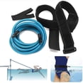 thumbnail image 1 of Cinturón de resistencia ajustable perfecl Ejercitador de natación para niños y adultos Correa de malla Azul, 1 of 8