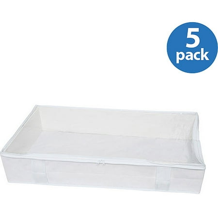 Mainstays Jumbo Underbed Bag, Set of 5