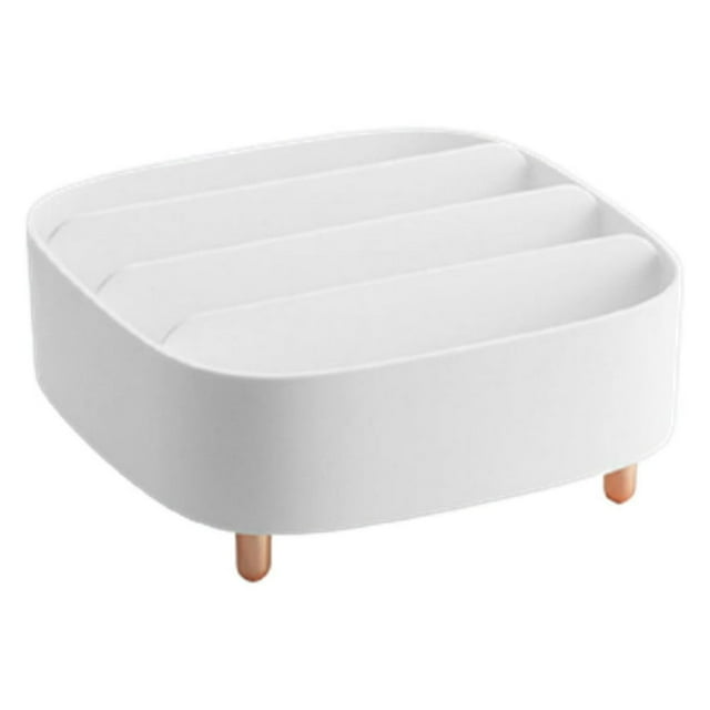 Makeup Storage Box Cosmetic Organizer Dust Proof Display Cases for Bathroom Vanity Countertop