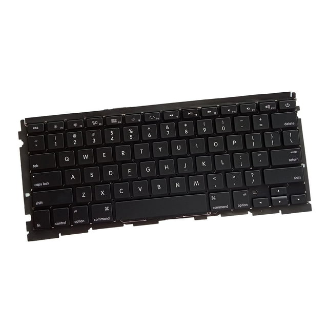 Teclado de repuesto para portátil Soledad US English Negro 15'' A1398 ME293 ME663 Mgxc2 Mgxa2
