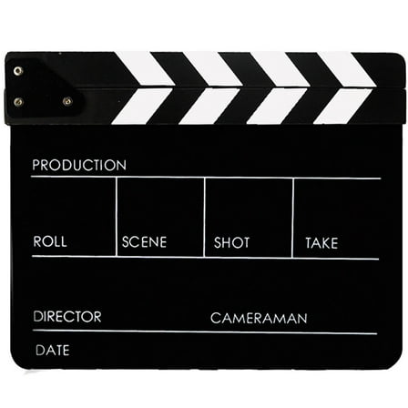 HONITANO Film Clapboard Classic Style 1Set 11.8*9.8in