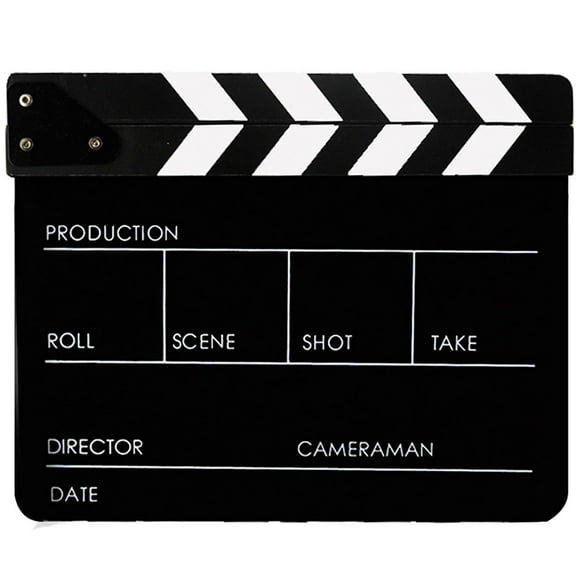HONITANO Film Clapboard Classic Style 1Set 11.8*9.8in