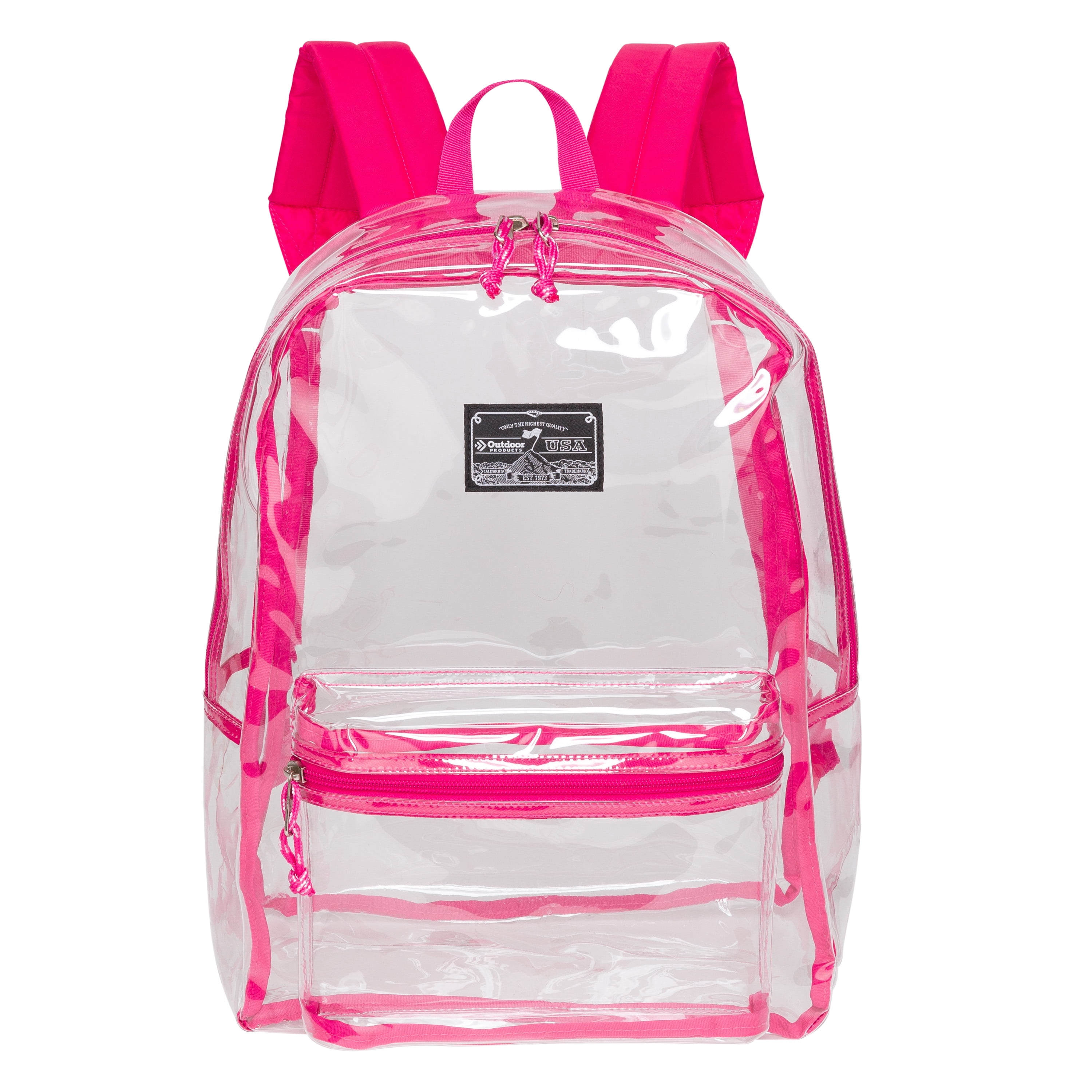 Outdoor Products 27 L Multi-Purpose Backpack, School Bag, Pink, Unisex, Adult, Teen, Polyester
