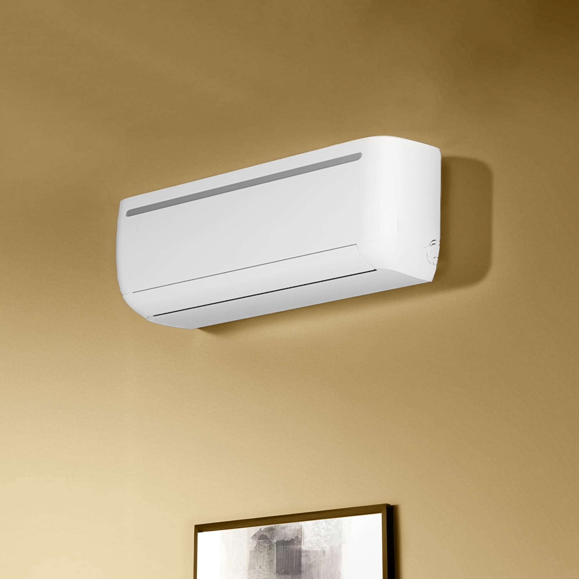 Uforic 12000 BTU Mini Split Air Conditioner Heat Pump System, Wifi Enabled 17 SEER2 208-230V Ductless AC Cool Up to 750 Sq. Ft, Compatible with Alexa, R32 Refrigerant & Installation Kit, White