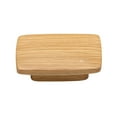 thumbnail image 3 of Manzoni MN4431-032-WNL Designer Wood 2-7/8" Rectangular Cabinet Knob - Wood, 3 of 3