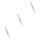 thumbnail image 5 of Seitruly Pinzas para párpados, pinzas reutilizables para limpieza de ojos, herramientas faciales portátiles con dispositivo de mango Type1 NO1, 5 of 6