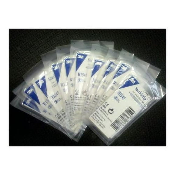 3M R1547 Steri-Strip Adhesive Skin Closures ½ in. x 4 in. (Set of 10)