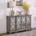 thumbnail image 7 of Erigeron 4-door Accent Cabinet Grey, 7 of 7
