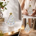 thumbnail image 6 of Dalxymotic Christmas Tree Tabletop Ornament, Festive Desktop Decorative Figurine, Holiday Winter Celebration Accent, Christmas Home Office Decoration for Desk, Shelf, Mantel, 6 of 7