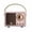 Pink, variant on VANLOFE Wireless Speaker Mini Wireless Speaker,Outdoor Portable Wireless Speaker with Clear Stereo Sound Bass,Mini Retro Speaker